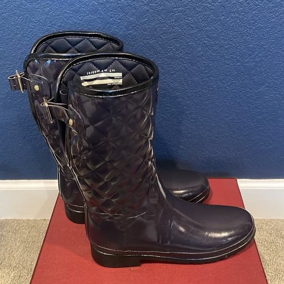 Hunter quilted adjustable rain boots - Picture 7 of 8